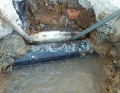 上杭测漏水之水管漏水